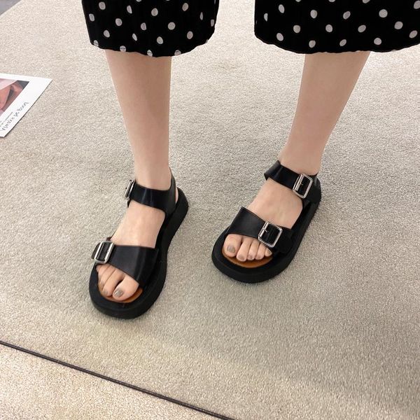 thick-soled women's shoes high-heeled metal decoration casual modern sandals punk 2021 fashion, Black
thick-soled women's shoes high-heeled metal decoration casual modern sandals punk 2021 fashion, Black