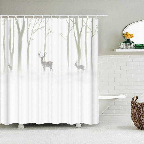 shower curtains beautiful natural landscape birch forest trees elk curtain bathroom decoration home
shower curtains beautiful natural landscape birch forest trees elk curtain bathroom decoration home
