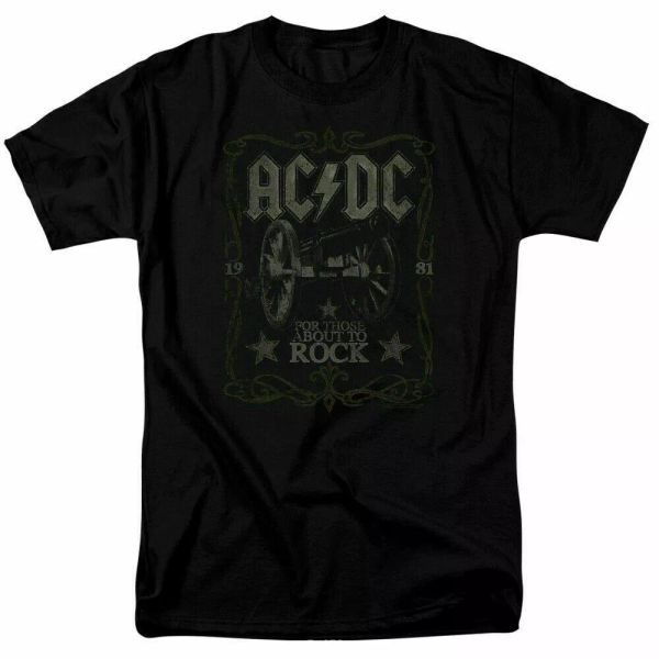 AC/DC Rock Label T Shirt Mens Licensed Rock N Roll Music Band Tee New Black, White;black 
AC/DC Rock Label T Shirt Mens Licensed Rock N Roll Music Band Tee New Black, White;black