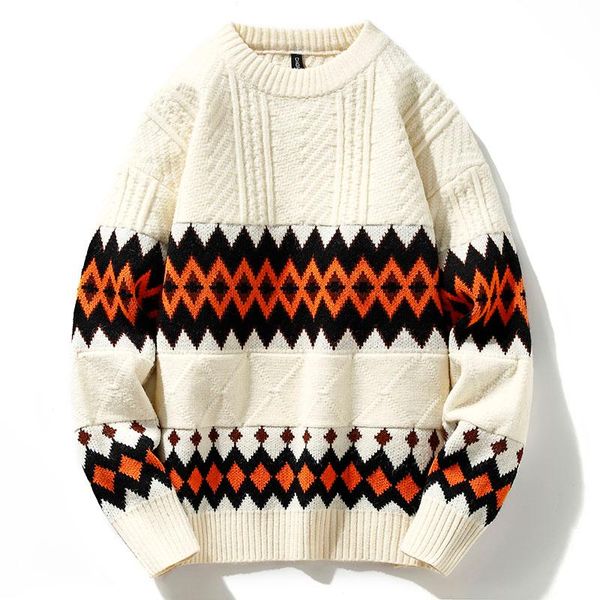 men's sweaters 2021 winter thick warm sweater men brand clothing harajuku fashion mens christmas pullover, White;black
men's sweaters 2021 winter thick warm sweater men brand clothing harajuku fashion mens christmas pullover, White;black