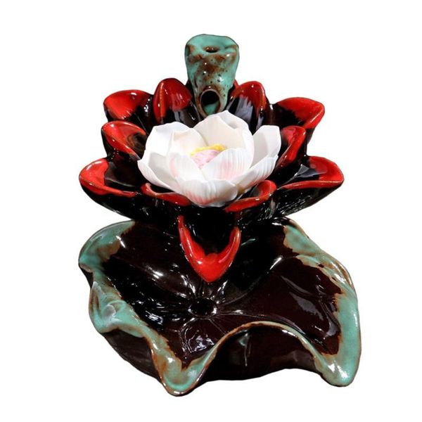 fortune lotus incense burner ceramic retro style backflow lucky fragrance lamps
fortune lotus incense burner ceramic retro style backflow lucky fragrance lamps