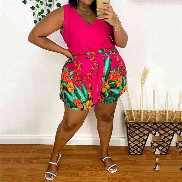 4xl 5xl plus size jumpsuits and rompers for women large sleeveless v neck high waist fashion causal summer clothes 210510, Black;white
4xl 5xl plus size jumpsuits and rompers for women large sleeveless v neck high waist fashion causal summer clothes 210510, Black;white