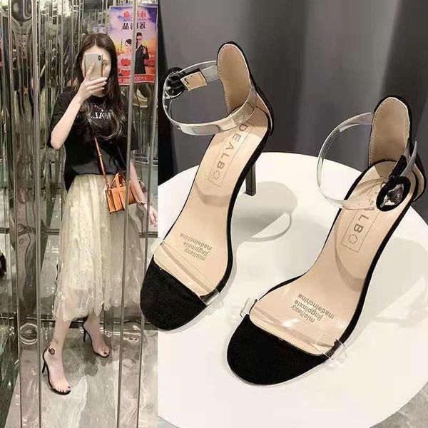 dress shoes 2021 ladies fashion slippers stiletto sandals feminine transparent belt high heels women hollow pointshoes, Black
dress shoes 2021 ladies fashion slippers stiletto sandals feminine transparent belt high heels women hollow pointshoes, Black