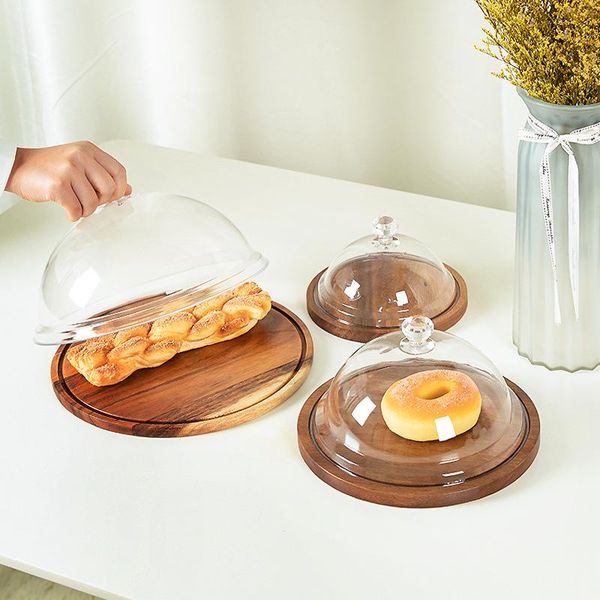 dishes & plates 18-28cm acrylic lid cake display plate bread tasting wooden with creative dessert table tray set tableware
dishes & plates 18-28cm acrylic lid cake display plate bread tasting wooden with creative dessert table tray set tableware