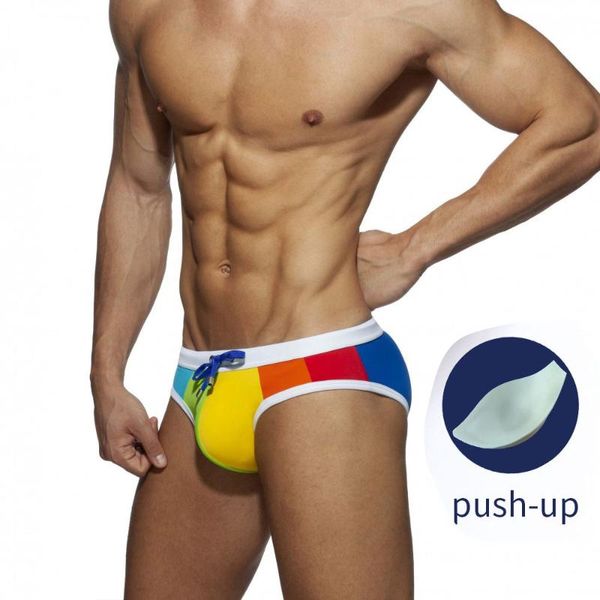 men's swimwear 2021 swim shorts with cup push up quick-drying rainbow swimsuit men summer swimming briefs slip for
men's swimwear 2021 swim shorts with cup push up quick-drying rainbow swimsuit men summer swimming briefs slip for