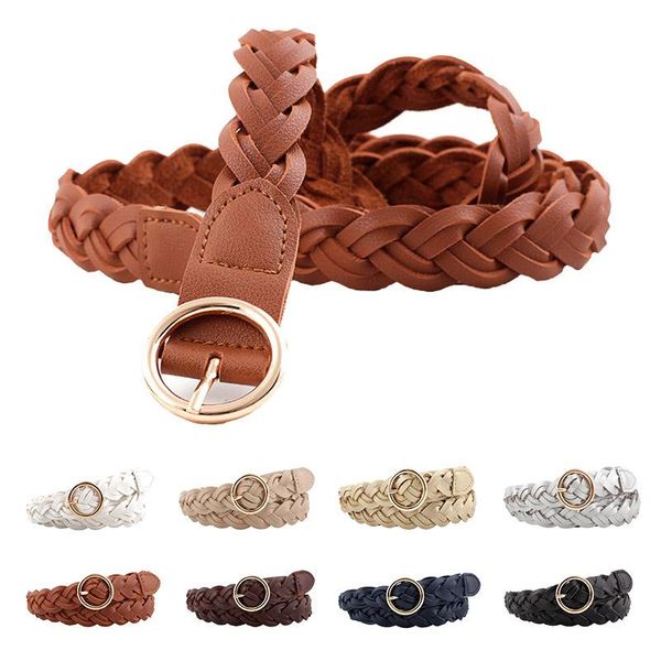 belts elegant braided women belt metal gold pin buckle waistband for girls ladies pu leather straps cummerbund female dress coat, Black;brown
belts elegant braided women belt metal gold pin buckle waistband for girls ladies pu leather straps cummerbund female dress coat, Black;brown