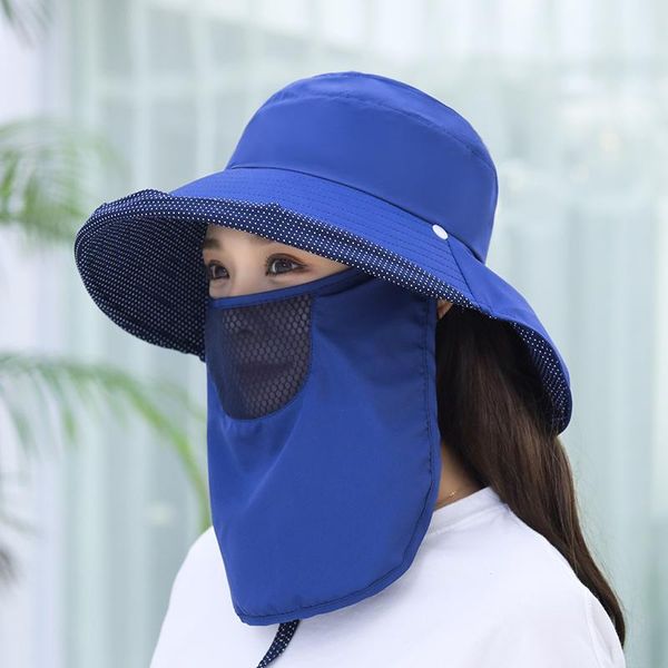 summer sun hats for women bucket beach hat mask casual wide brim foldable outdoor fishing caps adjustable, Blue;gray
summer sun hats for women bucket beach hat mask casual wide brim foldable outdoor fishing caps adjustable, Blue;gray