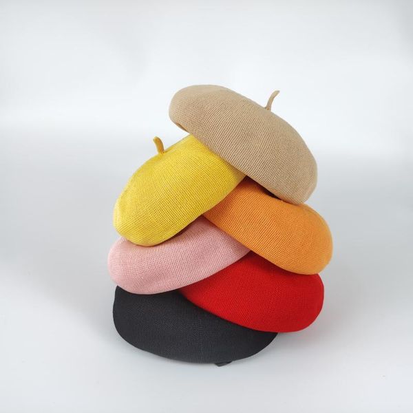 caps & hats children 's beret french knitted breathable artist hat elegant solid retro girl flat autumn winter warm, Yellow
caps & hats children 's beret french knitted breathable artist hat elegant solid retro girl flat autumn winter warm, Yellow