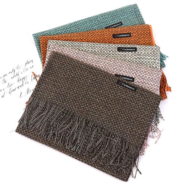 scarves women solid color cashmere with tassel lady winter autumn long scarf lattice warm female shawl men, Blue;gray
scarves women solid color cashmere with tassel lady winter autumn long scarf lattice warm female shawl men, Blue;gray