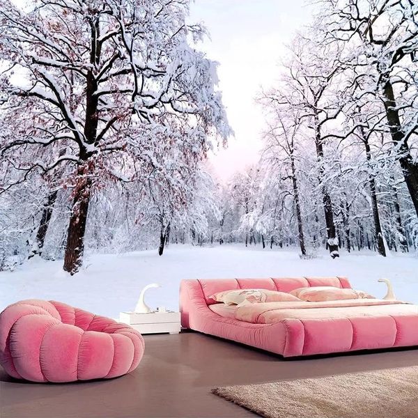 wallpapers custom 3d self adhesive wallpaper home decor snow scenery forest large mural art painting living room bedroom background wall
wallpapers custom 3d self adhesive wallpaper home decor snow scenery forest large mural art painting living room bedroom background wall