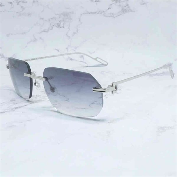 73% off factory sale metal sunglasses men rimless vintage sun glasses shades eyewear protect decoration trending product, White;black
73% off factory sale metal sunglasses men rimless vintage sun glasses shades eyewear protect decoration trending product, White;black