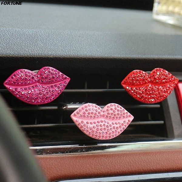 car air freshener 3pcs/set diamond mouth perfume outlet clip condition vent smell decor for women girl styling
car air freshener 3pcs/set diamond mouth perfume outlet clip condition vent smell decor for women girl styling