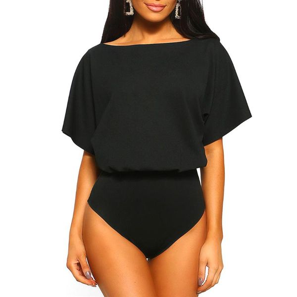 women's jumpsuits & rompers women bodysuit ruffles summer short sleeve o-neck romper casual solid color loose bodysuits playsuit ladies, Black;white
women's jumpsuits & rompers women bodysuit ruffles summer short sleeve o-neck romper casual solid color loose bodysuits playsuit ladies, Black;white