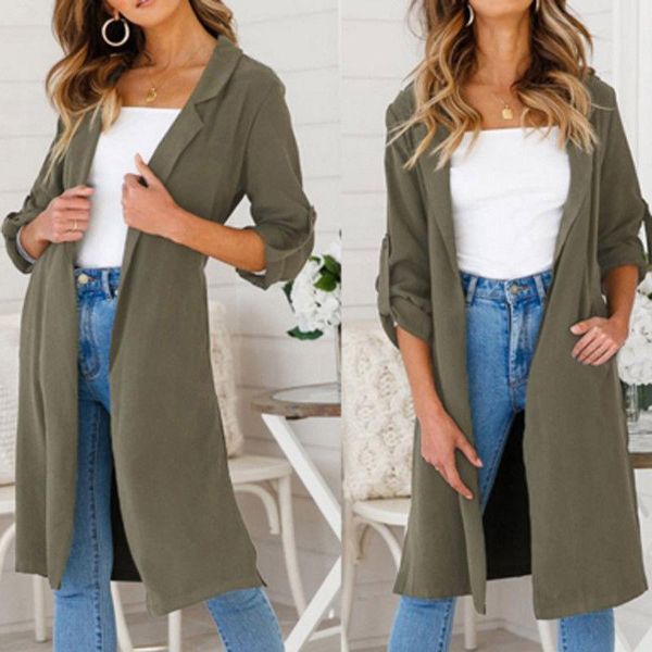 women's trench coats 2021 autumn high fashion brand woman classic coat elegant casual business outerwear 4 color size, Tan;black
women's trench coats 2021 autumn high fashion brand woman classic coat elegant casual business outerwear 4 color size, Tan;black
