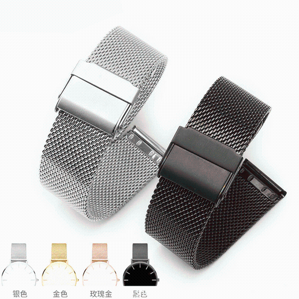 watch bands men milanese band link bracelet wrist strap16 18mm mesh stainless steel female 20mm 22mm universal watchband, Black;brown
watch bands men milanese band link bracelet wrist strap16 18mm mesh stainless steel female 20mm 22mm universal watchband, Black;brown
