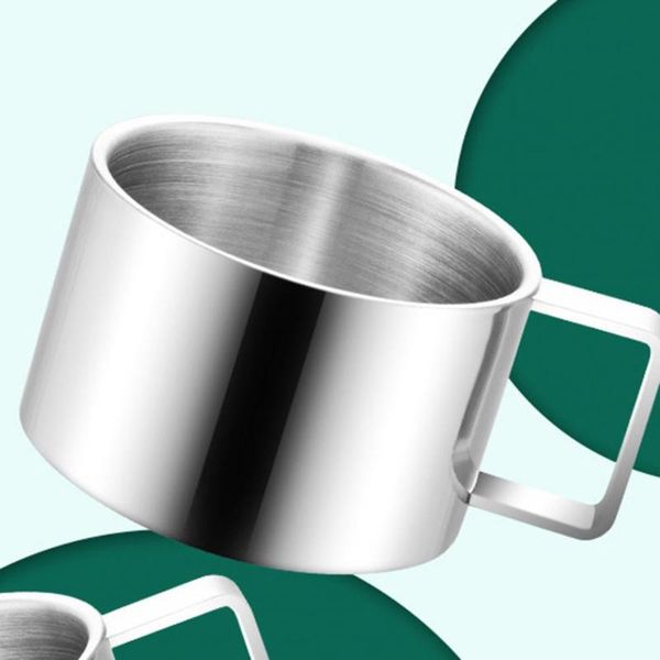 cups & saucers stainless steel double layer design insulated mug with dish spoon coffee cup set
cups & saucers stainless steel double layer design insulated mug with dish spoon coffee cup set