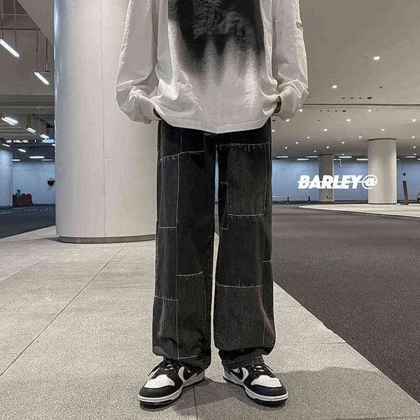 blue black baggy jeans men fashion retro casual wide-leg s streetwear loose hip-hop straight denim trousers s-2xl 0309
blue black baggy jeans men fashion retro casual wide-leg s streetwear loose hip-hop straight denim trousers s-2xl 0309