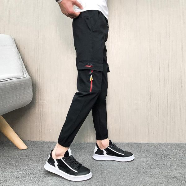 korean summer side pockets embroidery cargo pants men clothing 2021 slim fit casual hip hop joggers trousers streetwear black 36 men's
korean summer side pockets embroidery cargo pants men clothing 2021 slim fit casual hip hop joggers trousers streetwear black 36 men's