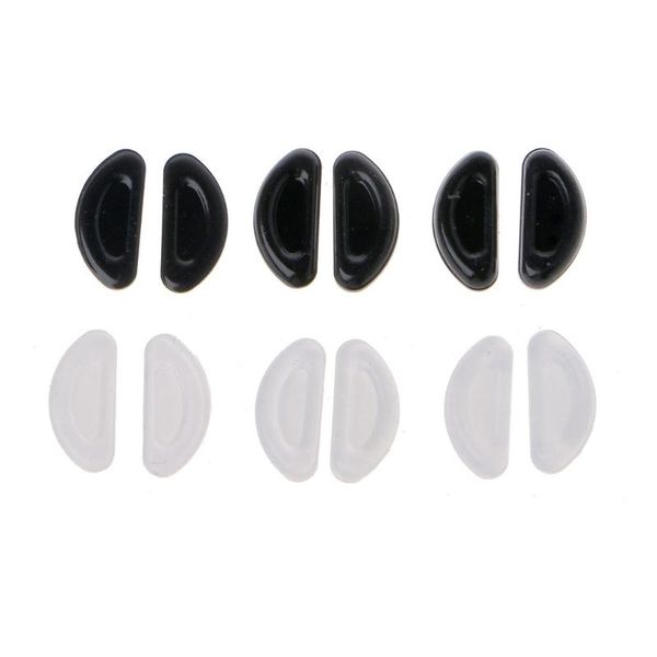 sunglasses frames 10 pairs adhesive eye glasses nose pads d shape stick on anti-slip soft silicone pad kit, Silver
sunglasses frames 10 pairs adhesive eye glasses nose pads d shape stick on anti-slip soft silicone pad kit, Silver