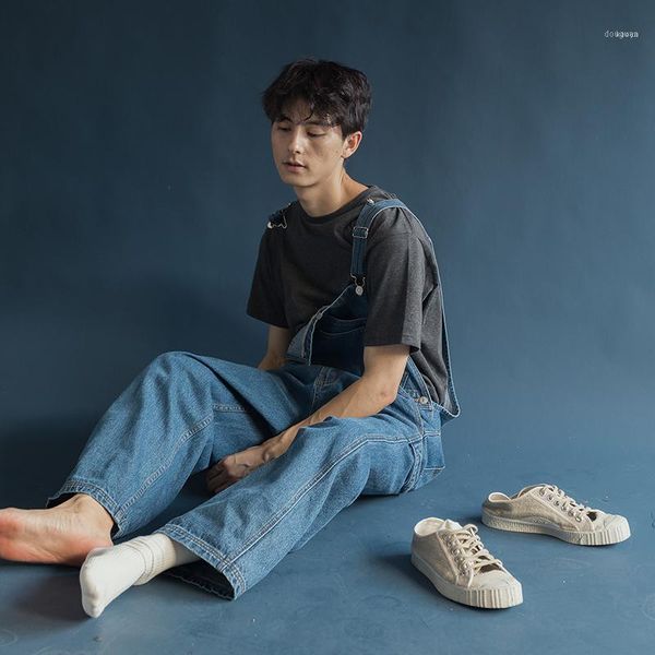 men's clothing gd hair stylist fashion retro hip-hop loose couple denim bib pants singer costumes1, Blue
men's clothing gd hair stylist fashion retro hip-hop loose couple denim bib pants singer costumes1, Blue