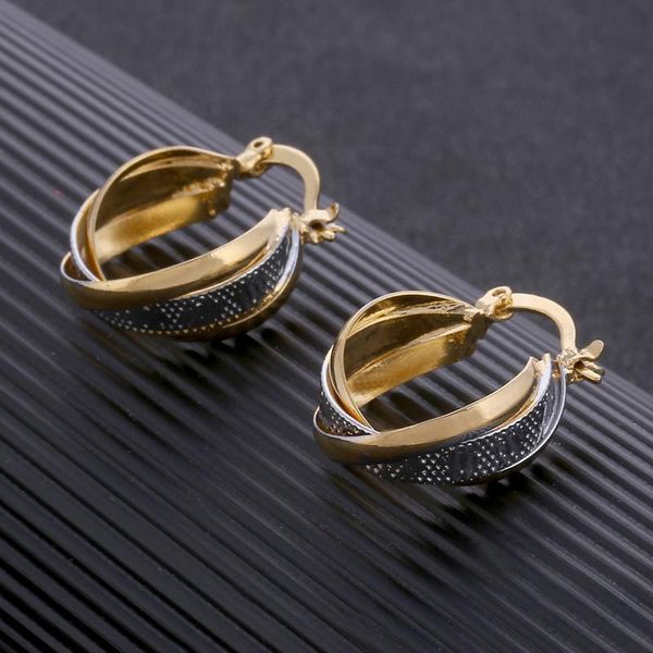 two tone austrian earrings trendy women shiny charm jewelry hoop & huggie, Golden;silver
two tone austrian earrings trendy women shiny charm jewelry hoop & huggie, Golden;silver