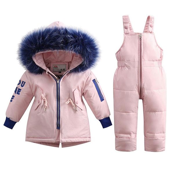 children winter clothing set boy girl duck down fur hoodied jacket +overall ski suit kids toddler 2pcs clothes outfit tz144 coat, Blue;gray
children winter clothing set boy girl duck down fur hoodied jacket +overall ski suit kids toddler 2pcs clothes outfit tz144 coat, Blue;gray