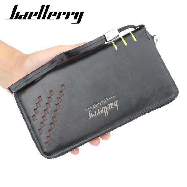 wallets baellerry brand men wallet leather male clutch bag big capacity long with zipper pocket man purse carteira masculina, Red;black
wallets baellerry brand men wallet leather male clutch bag big capacity long with zipper pocket man purse carteira masculina, Red;black