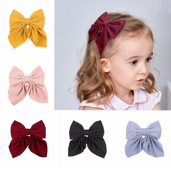 hair accessories 1piece sweet solid color big bow clip for kids girls elegant bowknot barrettes hairpins boutique headwear, Slivery;white
hair accessories 1piece sweet solid color big bow clip for kids girls elegant bowknot barrettes hairpins boutique headwear, Slivery;white