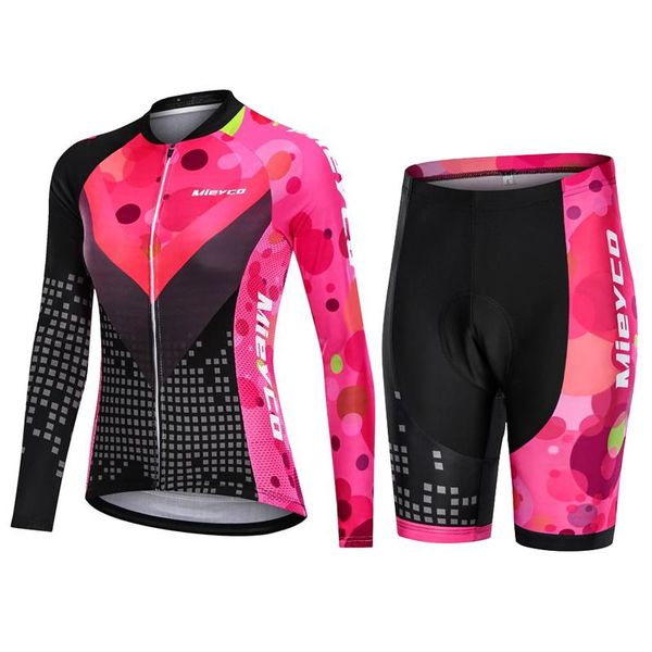 racing sets cycling jersey set deportivo women spring bike clothing uv protection mtb ropa ciclismo bicycle uniform maillot quick dry 5d pad, Black;blue
racing sets cycling jersey set deportivo women spring bike clothing uv protection mtb ropa ciclismo bicycle uniform maillot quick dry 5d pad, Black;blue