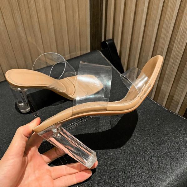 dress shoes beach sandals women high heels lady crystal clear transparent girls designer fashion pumps summer slippers for woman, Black
dress shoes beach sandals women high heels lady crystal clear transparent girls designer fashion pumps summer slippers for woman, Black