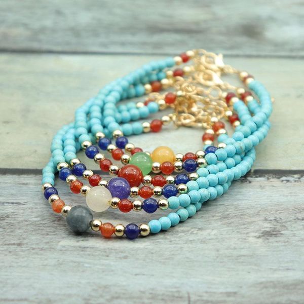 bohemia beaded bracelet for women men adjustable link chain braslet beach jewelry yoga accessories 4mm turquoise stone brazalete charm brace, Golden;silver
bohemia beaded bracelet for women men adjustable link chain braslet beach jewelry yoga accessories 4mm turquoise stone brazalete charm brace, Golden;silver