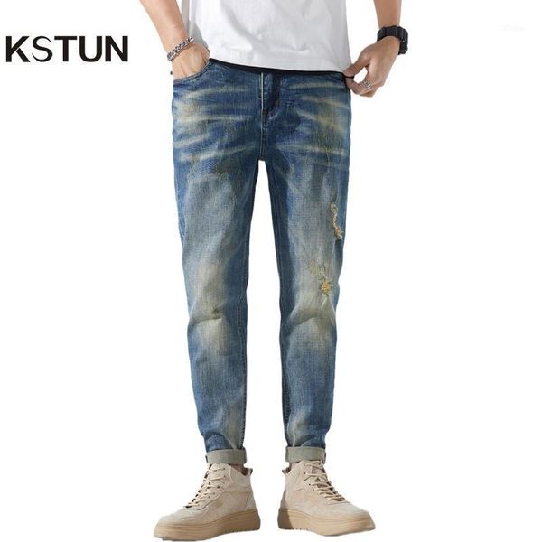 men's jeans 2021 spring ripped men retro blue stretch slim fit wash distressed streetwear high street trousers hip hop man
men's jeans 2021 spring ripped men retro blue stretch slim fit wash distressed streetwear high street trousers hip hop man