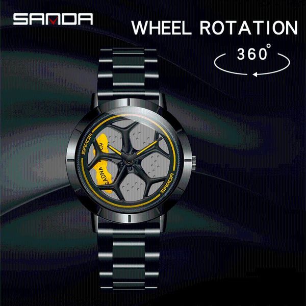 wristwatches men fashion sell car rim wristwatch stainless steel waterproof sport quartz watch 360 degree rotating wheel dial watches, Slivery;brown
wristwatches men fashion sell car rim wristwatch stainless steel waterproof sport quartz watch 360 degree rotating wheel dial watches, Slivery;brown