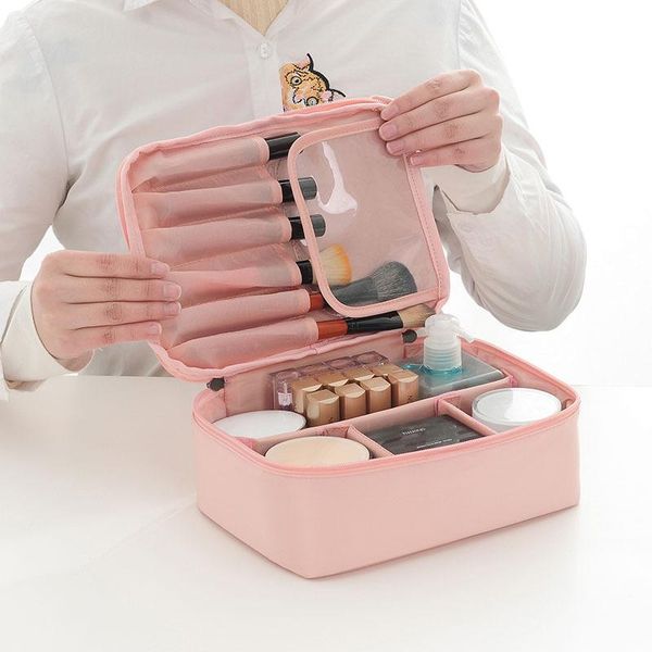 cosmetic bags & cases women's memory fabric portable make up bag washing storage travel organizer makeup pouch
cosmetic bags & cases women's memory fabric portable make up bag washing storage travel organizer makeup pouch