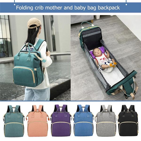 multi-function baby diaper backpack oxford cloth stroller nappy maternity bag large capacity travel folding bed mommy crib pack bags
multi-function baby diaper backpack oxford cloth stroller nappy maternity bag large capacity travel folding bed mommy crib pack bags