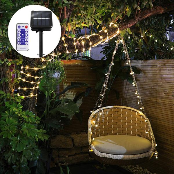 solar led rope lights christmas decorative light 32.8ft 100leds remote control 8light modes timing function dimmabl white ip65 strips
solar led rope lights christmas decorative light 32.8ft 100leds remote control 8light modes timing function dimmabl white ip65 strips