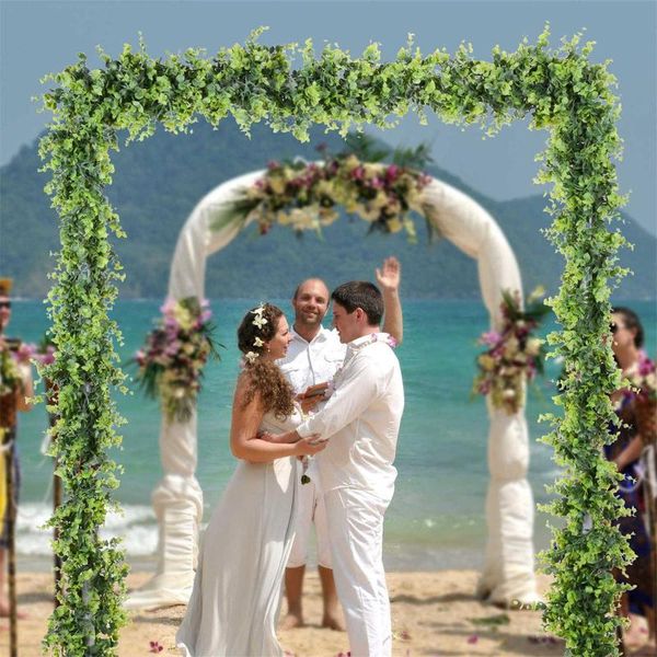 pack artificial garland for fake eucalyptu wedding arch wall decor plant silk leaf vines birthday party decorative flowers & wreaths
pack artificial garland for fake eucalyptu wedding arch wall decor plant silk leaf vines birthday party decorative flowers & wreaths