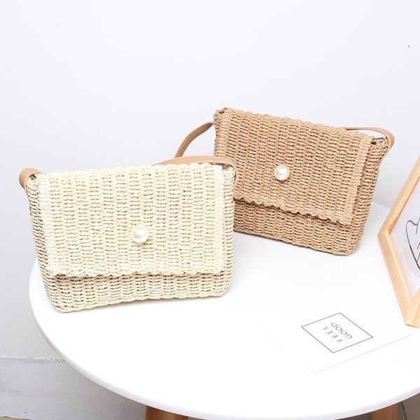evening bags pearl woven bag shoulder messenger fashion straw female fairy seaside vacation small square tide
evening bags pearl woven bag shoulder messenger fashion straw female fairy seaside vacation small square tide