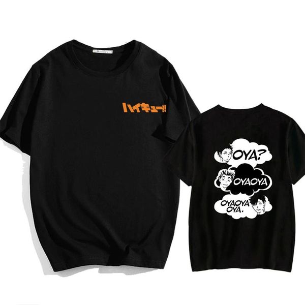 oya haikyuu t shirt men women anime short sleeve t-shirt harajuku tee men's t-shirts, White;black
oya haikyuu t shirt men women anime short sleeve t-shirt harajuku tee men's t-shirts, White;black