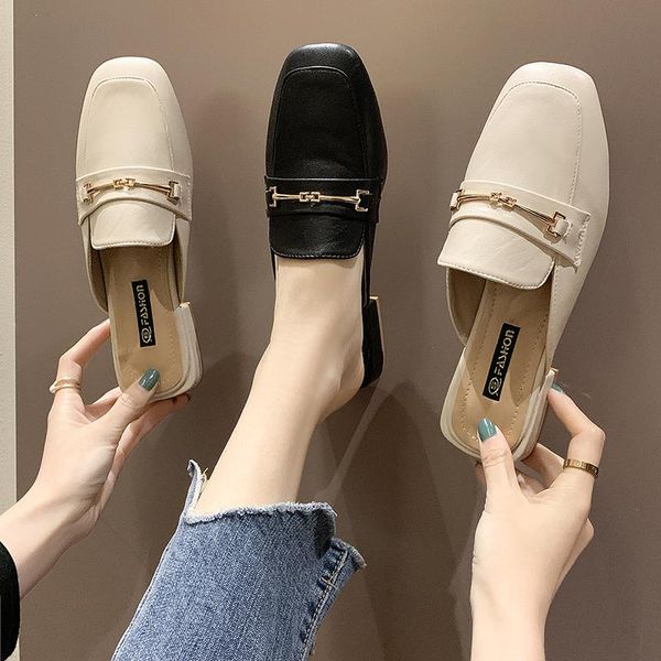 slippers weibate spring women's shallow mouth ladies single shoes wild comfortable flat non-slip light, Black
slippers weibate spring women's shallow mouth ladies single shoes wild comfortable flat non-slip light, Black