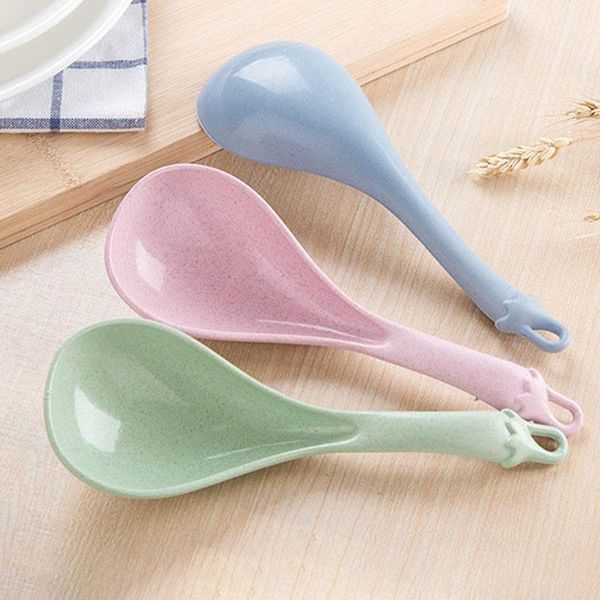 1pcs long handle soup spoon dinner scoops wheat straw rice ladle tableware dinnerware kitchen accessories cooking tool spoons
1pcs long handle soup spoon dinner scoops wheat straw rice ladle tableware dinnerware kitchen accessories cooking tool spoons