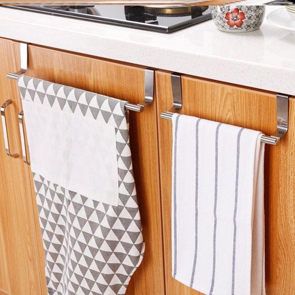 hooks & rails stainless steel towel hanging holder racks over door drawer cabinet bar bathroom kitchen storage shelf rack home organizer
hooks & rails stainless steel towel hanging holder racks over door drawer cabinet bar bathroom kitchen storage shelf rack home organizer