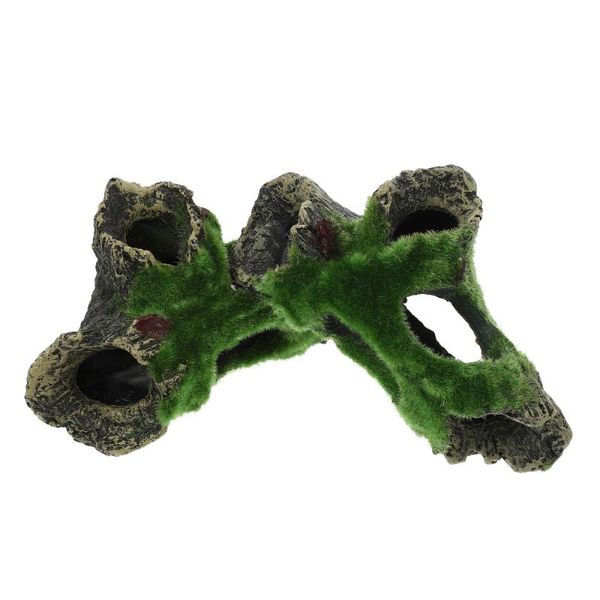 2pcs resin hideout cave driftwood fish tank aquarium decor ornament with moss decorations
2pcs resin hideout cave driftwood fish tank aquarium decor ornament with moss decorations