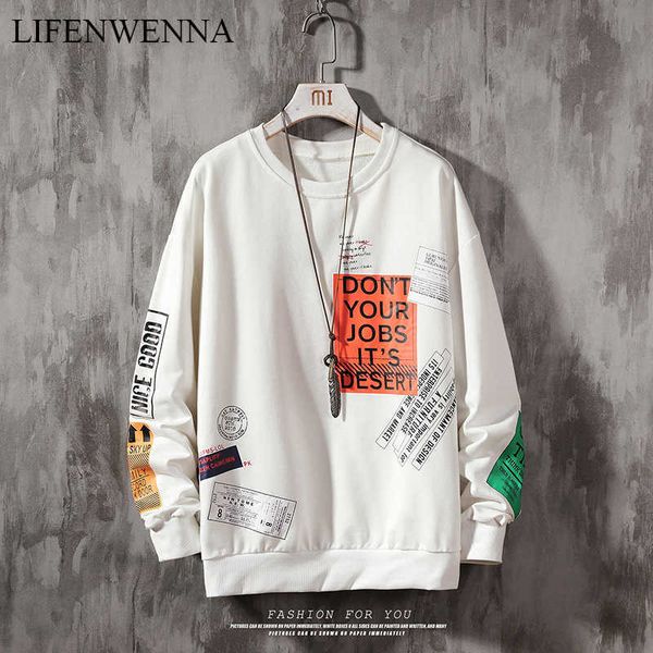 lifenwenna autumn printed hoodies men letter pullover sweatshirts hoodies mens harajuku hip hop hipster streetwear hoodie 210528, Black
lifenwenna autumn printed hoodies men letter pullover sweatshirts hoodies mens harajuku hip hop hipster streetwear hoodie 210528, Black
