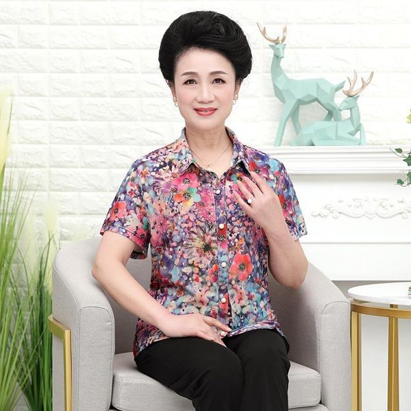 women's blouses & shirts elegant korean fashion office ladies 2xl-10xl plus size print button up shirt women short sleeve summer h287, White
women's blouses & shirts elegant korean fashion office ladies 2xl-10xl plus size print button up shirt women short sleeve summer h287, White