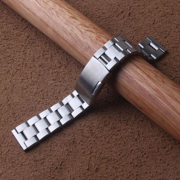 watch bands matte straight end 18mm 20mm 22mm silver stainless steel wrist bracelet with fold buckle metal wristbands promotion, Black;brown
watch bands matte straight end 18mm 20mm 22mm silver stainless steel wrist bracelet with fold buckle metal wristbands promotion, Black;brown