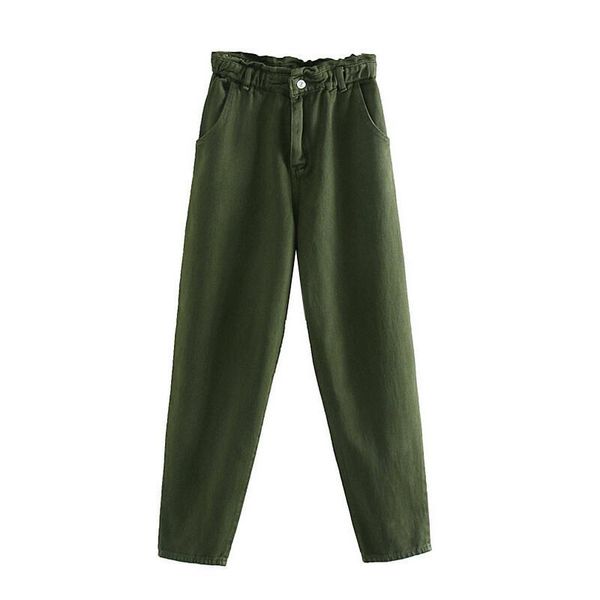 women's jeans catonatoz 2250 women army green denim harem pants strethy high waist fashion loose casual vintage female femme, Blue
women's jeans catonatoz 2250 women army green denim harem pants strethy high waist fashion loose casual vintage female femme, Blue