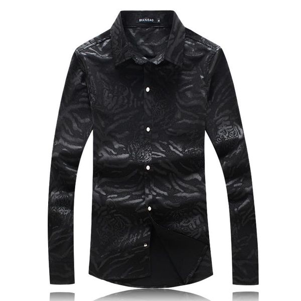 men's casual shirts dark animal pattern carving fashion high-end luxury long sleeve shirt autumn 2021 quality cotton soft skin-friendly, White;black
men's casual shirts dark animal pattern carving fashion high-end luxury long sleeve shirt autumn 2021 quality cotton soft skin-friendly, White;black