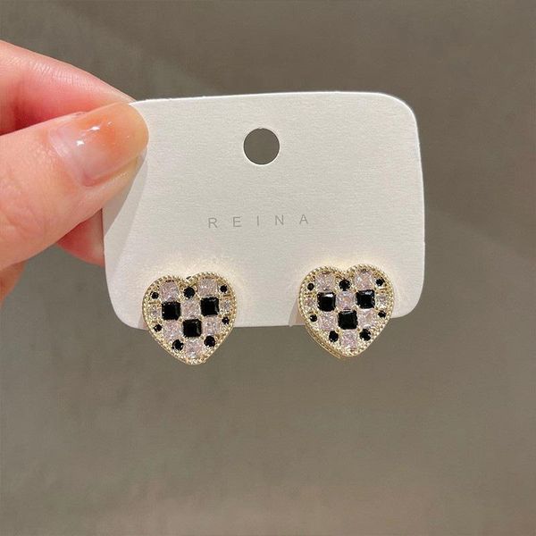 stud 2021 south korea's exquisite love earrings fashion temperament simple small versatile elegant women's jewelry, Golden;silver
stud 2021 south korea's exquisite love earrings fashion temperament simple small versatile elegant women's jewelry, Golden;silver