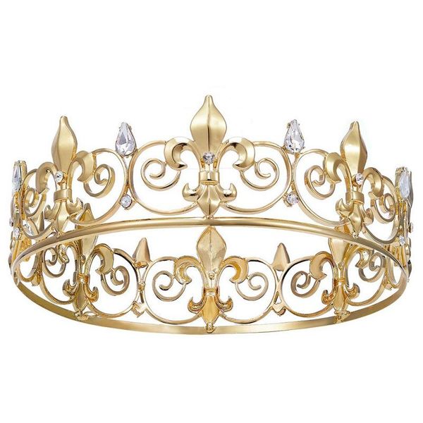 hair clips & barrettes royal king crown for men - metal prince crowns and tiaras, full round birthday party hats,medieval accessories, Golden;silver
hair clips & barrettes royal king crown for men - metal prince crowns and tiaras, full round birthday party hats,medieval accessories, Golden;silver